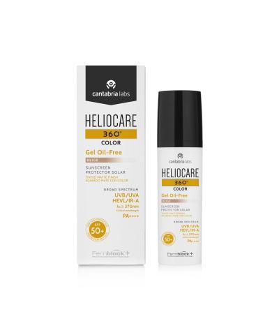 Heliocare 360 Color Beige Gel Oil-Free SPF 50+ 50ml 